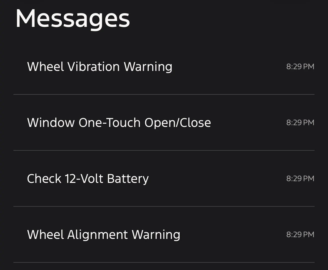 Ford F-150 Lightning ODDITY: Bunch of errors/alerts - later, FordPass says to ignore = no history??? IMG_1040