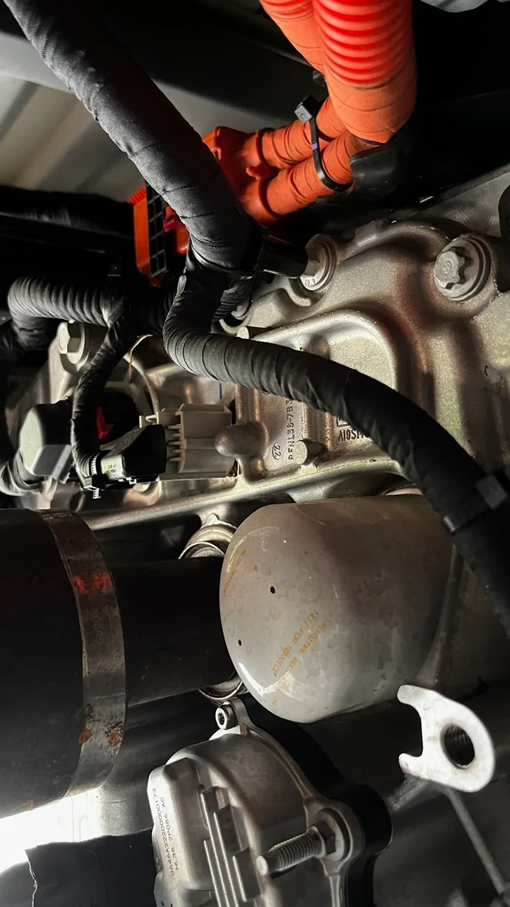 Ford F-150 Lightning Pro Power Onboard Relay Location? INVERTER rear sits on top of motor
