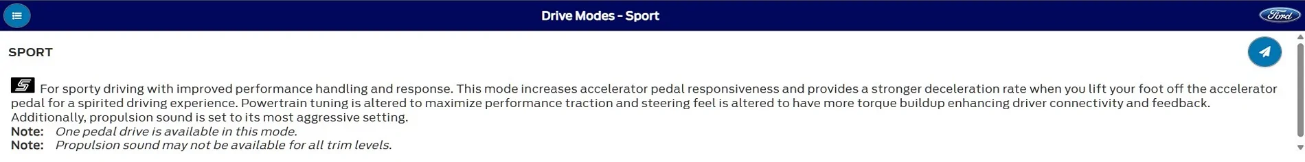Ford F-150 Lightning Slight Reduction In Acceleration.   Has Anyone Else Experienced This Issue. sportmod