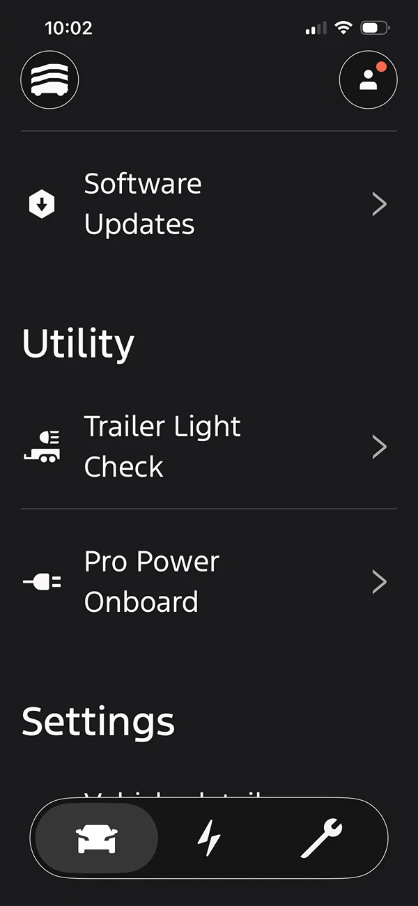 Ford F-150 Lightning Ford app 6.3.0 update iOS & Android IMG_0459