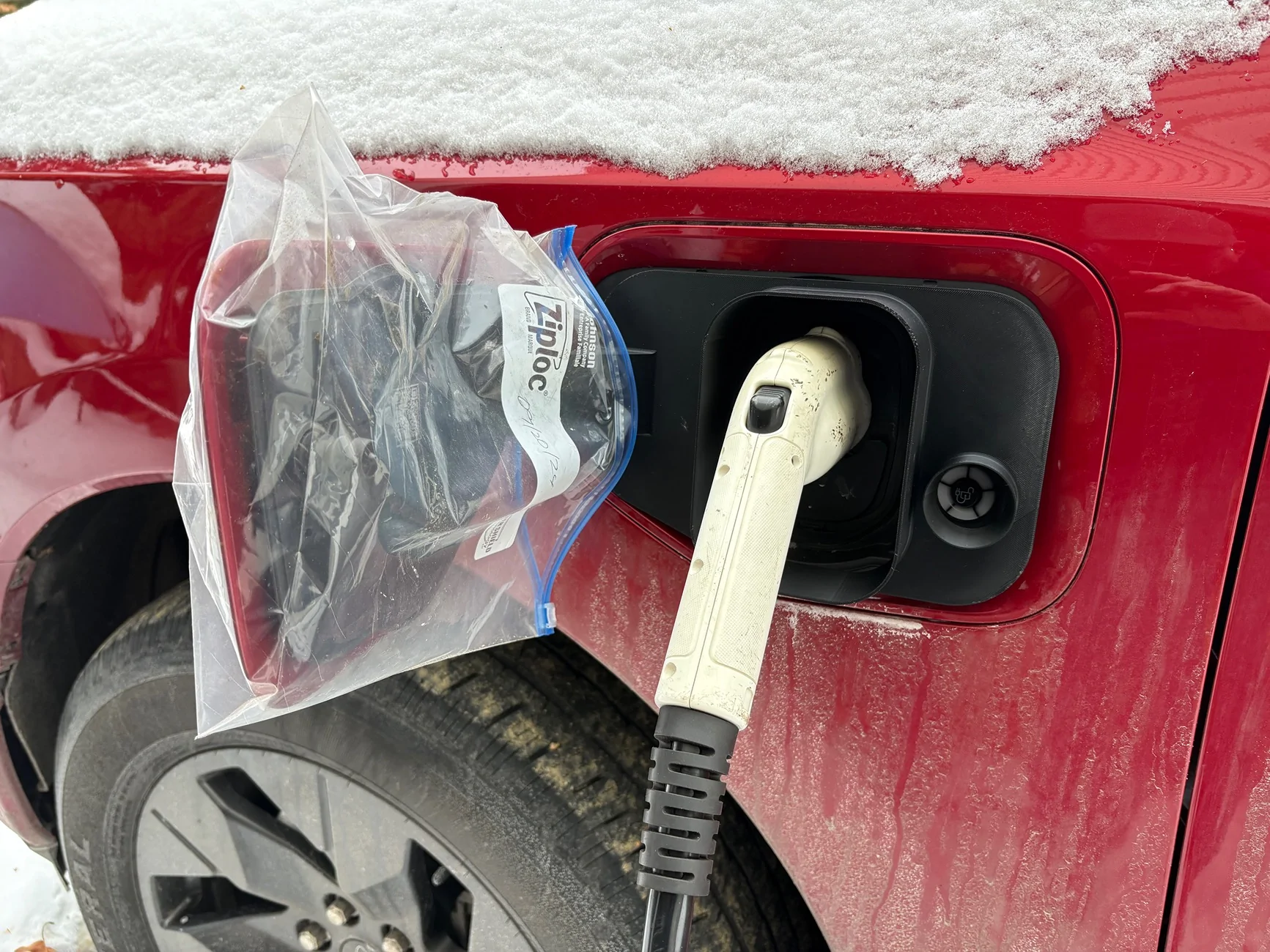 Ford F-150 Lightning Dealing with ice IMG_0741