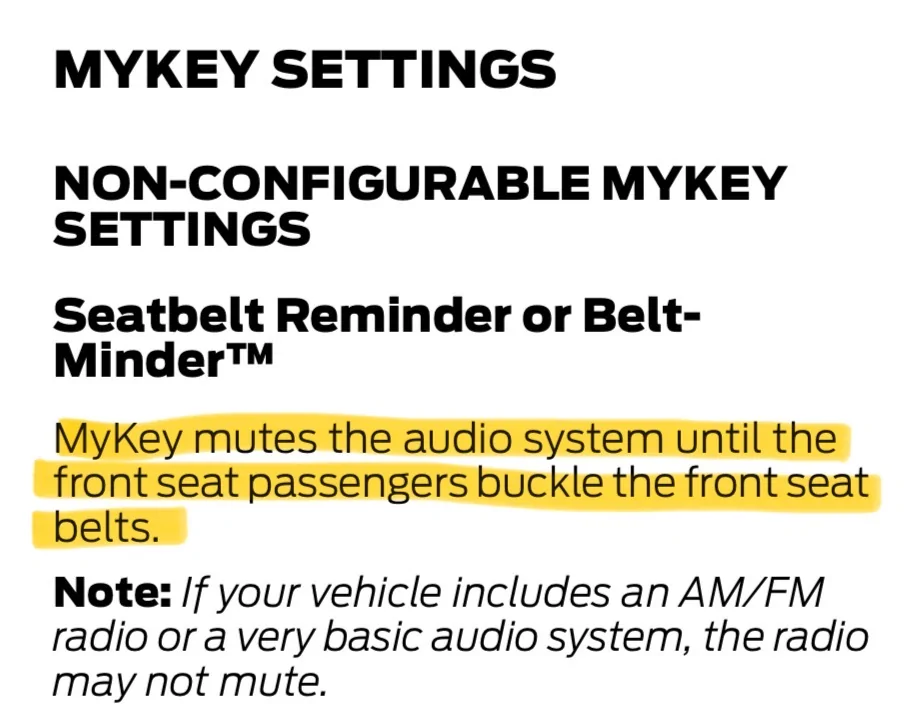 Ford F-150 Lightning I unlatched my seatbelt and my music stop !!!! Nope !! IMG_0814
