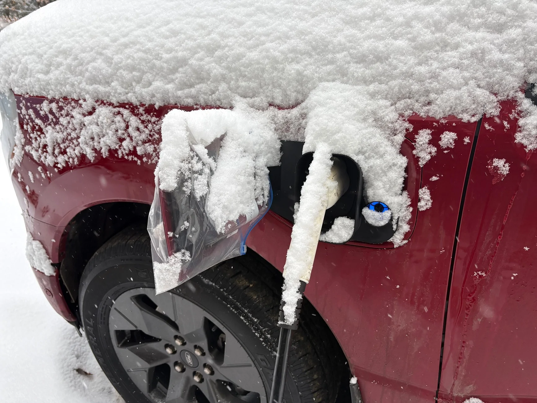 Ford F-150 Lightning Dealing with ice IMG_0742