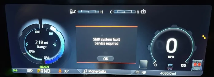 Ford F-150 Lightning Powertrain Malfunction / Shift System Fault / Service Vehicle Soon 1765756435506-57