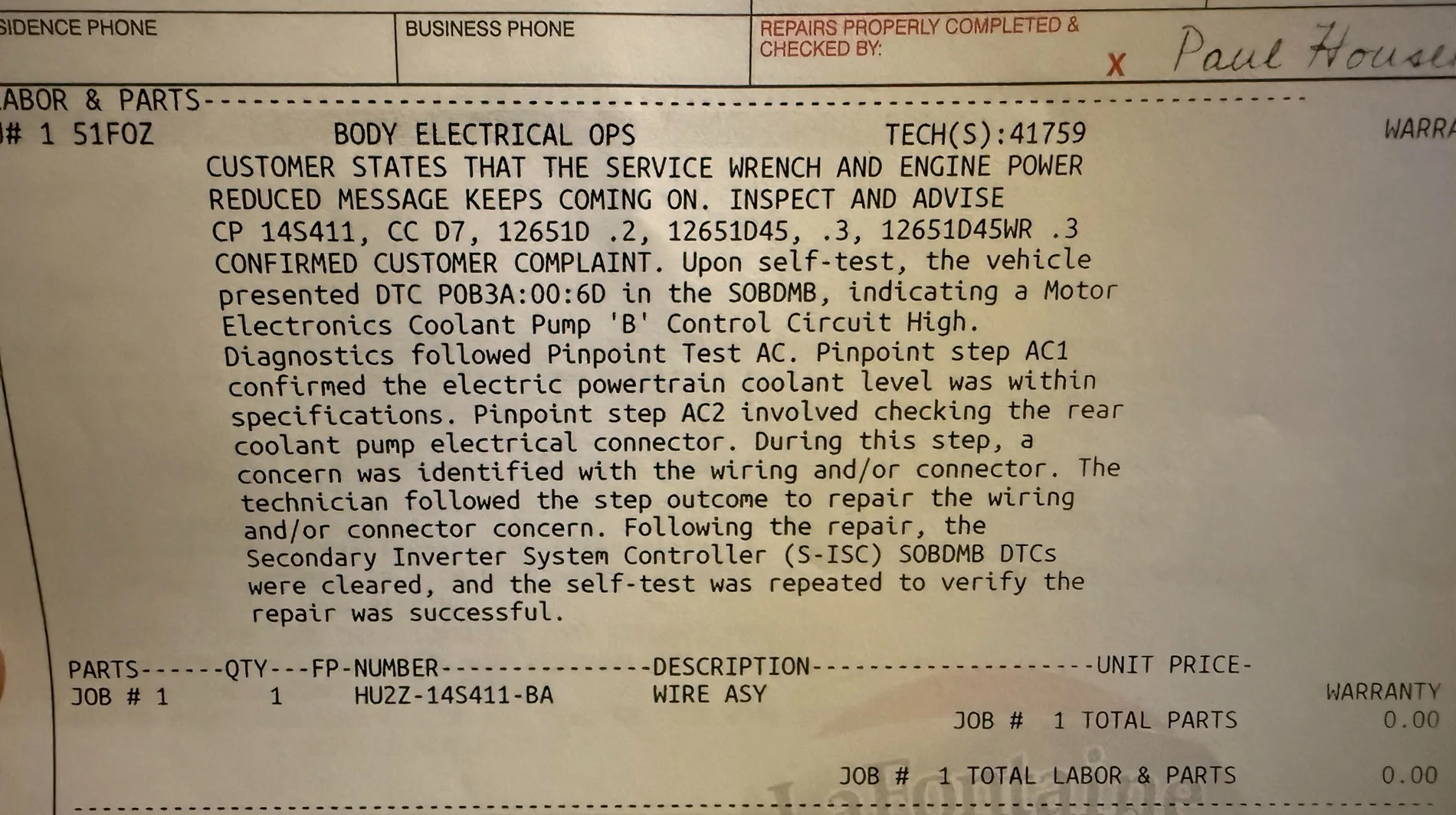 Ford F-150 Lightning Let the journey begin.  Powertrain Malfunction / Reduced Power (Fixed) unnamed