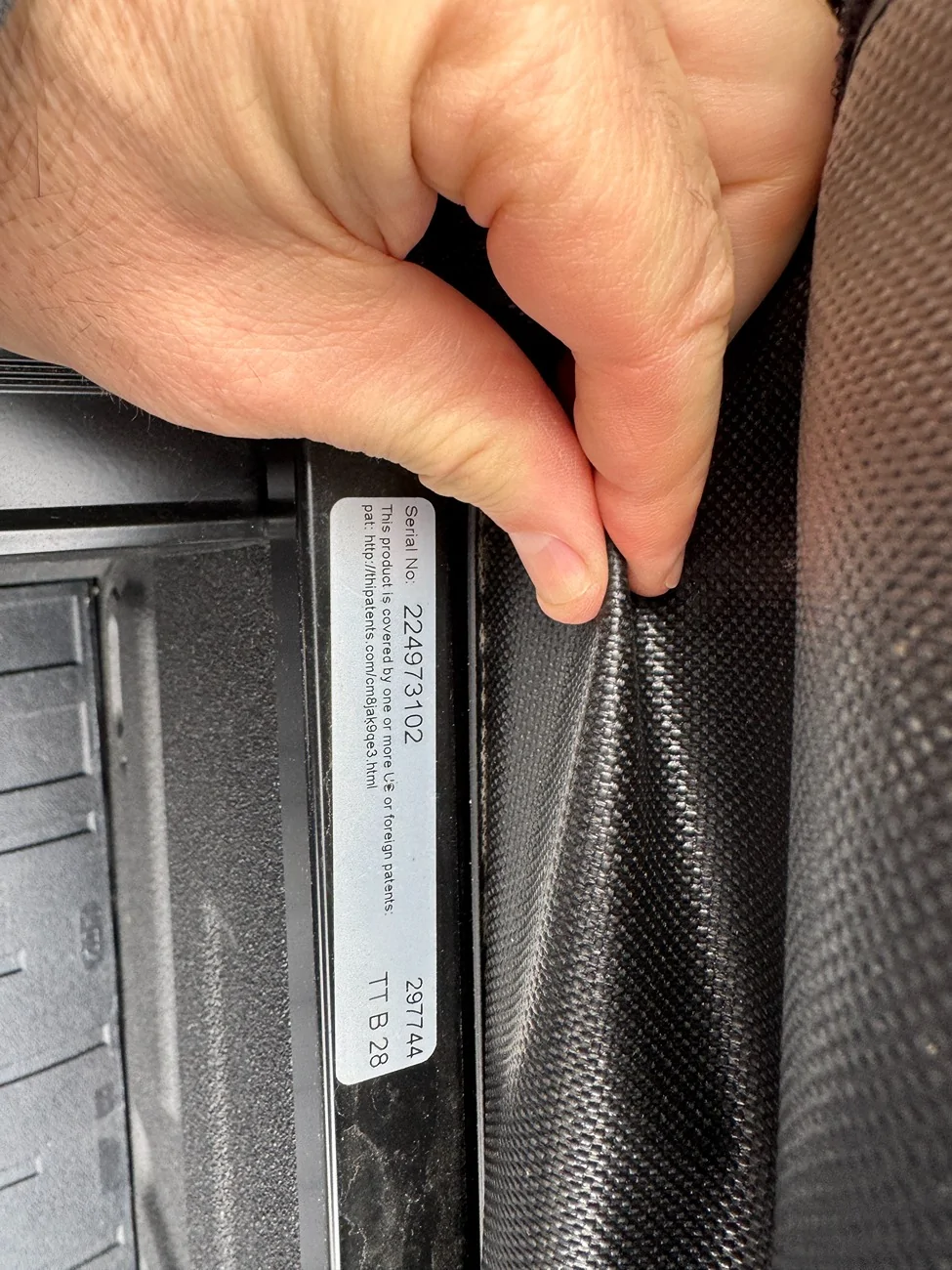 Ford F-150 Lightning FS: Ford OEM F150 2016-2026 5.5 Ft Bed Soft Roll Up Cover IMG_5751