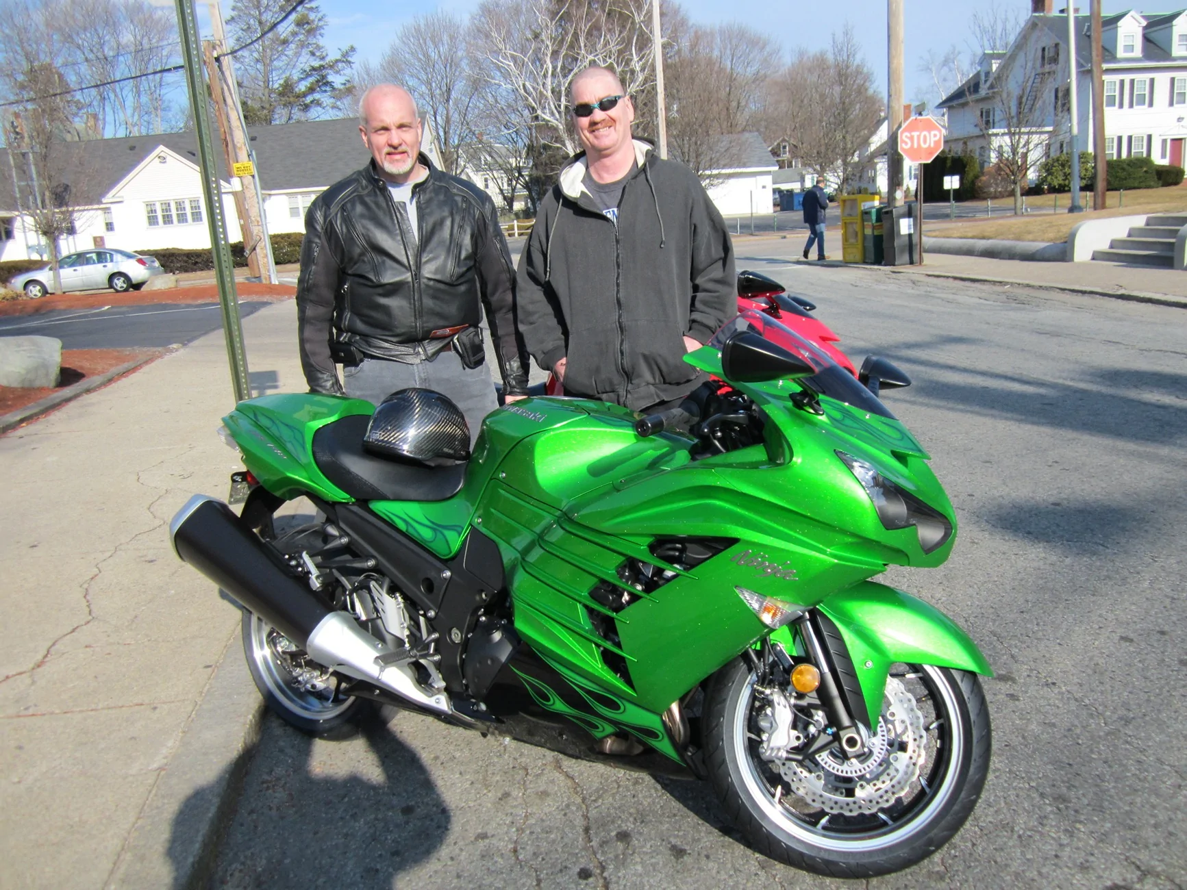 Ford F-150 Lightning Tow or Haul Motorcycle? ZX-14-First Day-02-18-2012 004