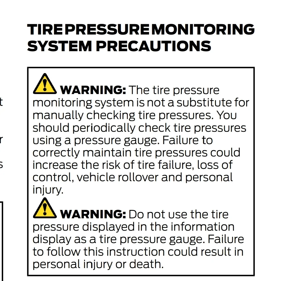 Ford F-150 Lightning TPMS calibration Screenshot_20260101_094826