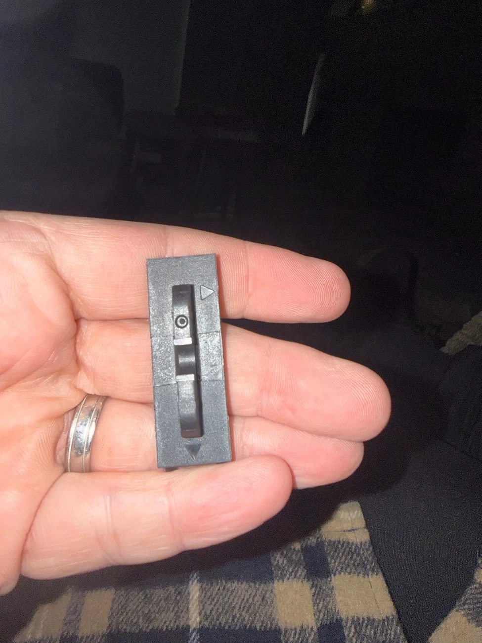 Ford F-150 Lightning I found this part under my rear seat on my 2022 F150 Lightning Lariat. Anyone know where it goes or what’s it from?  Any help would be appreciated. IMG_6635