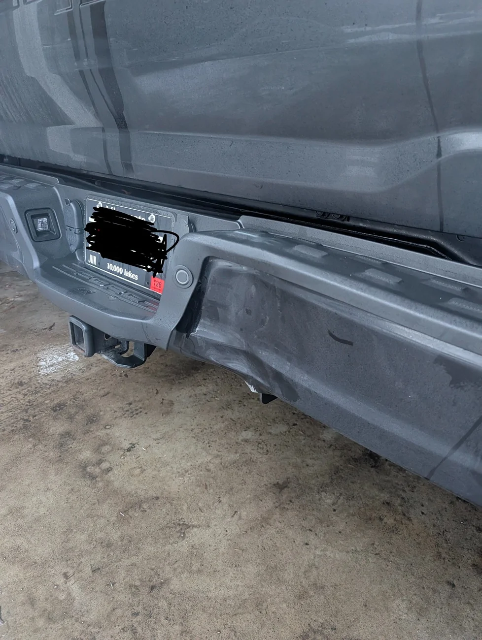 Ford F-150 Lightning Options to OEM Rear Bumper - 2023 Lightning? bumper