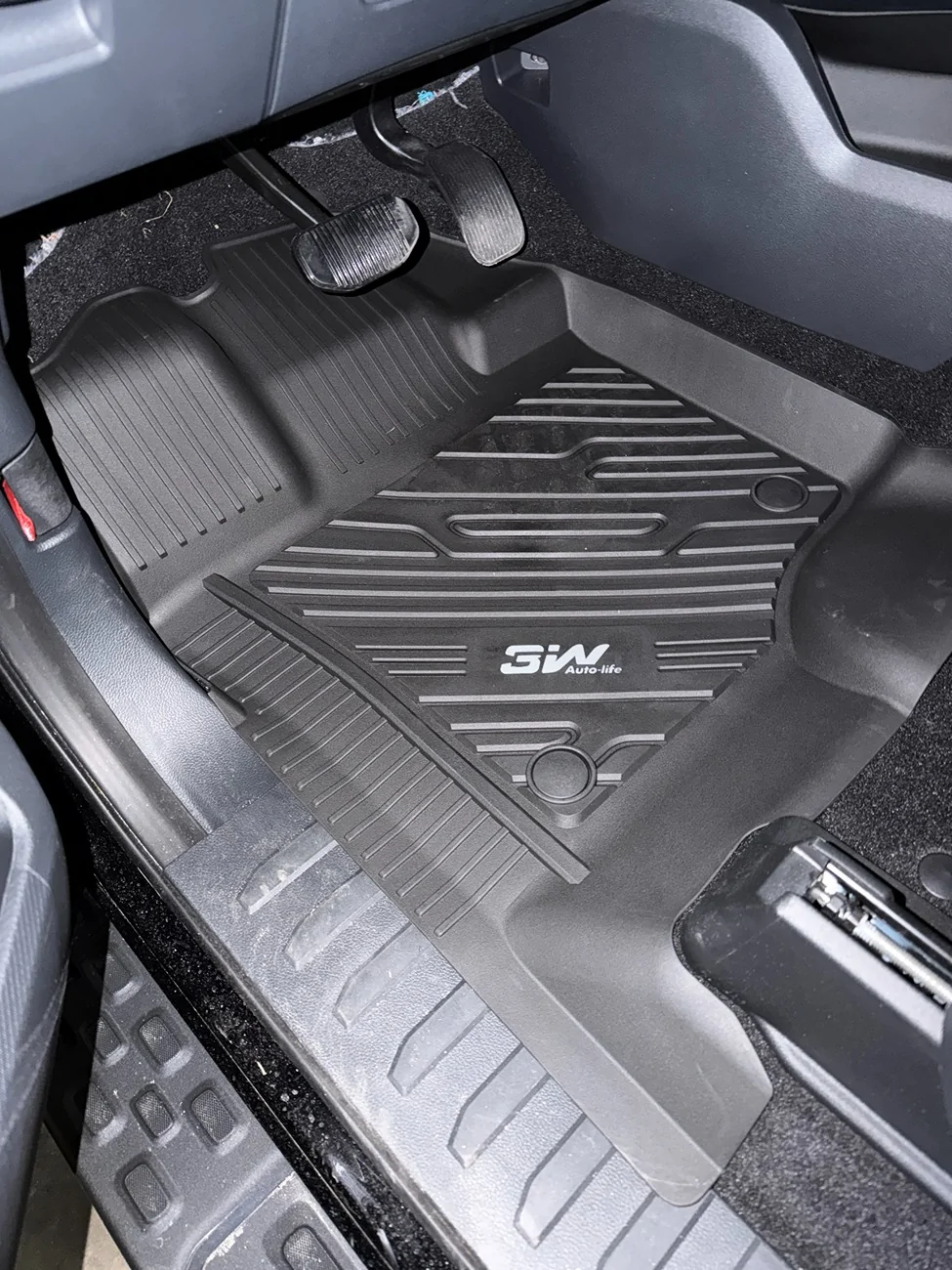 Ford F-150 Lightning 3Wliners - All-Weather Floor Mats Review 032
