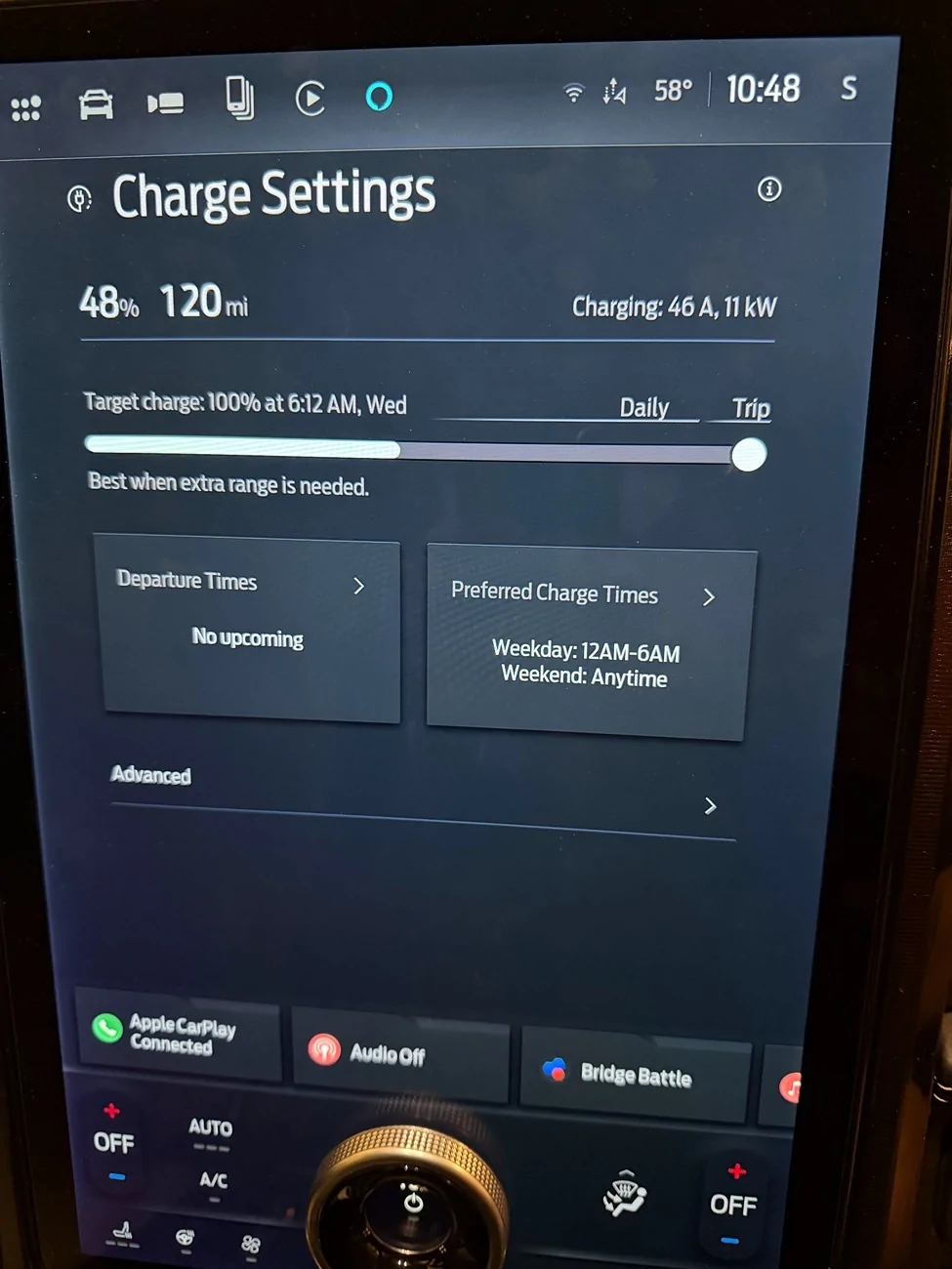 Ford F-150 Lightning Unable to Set Charge Limit IMG_1742