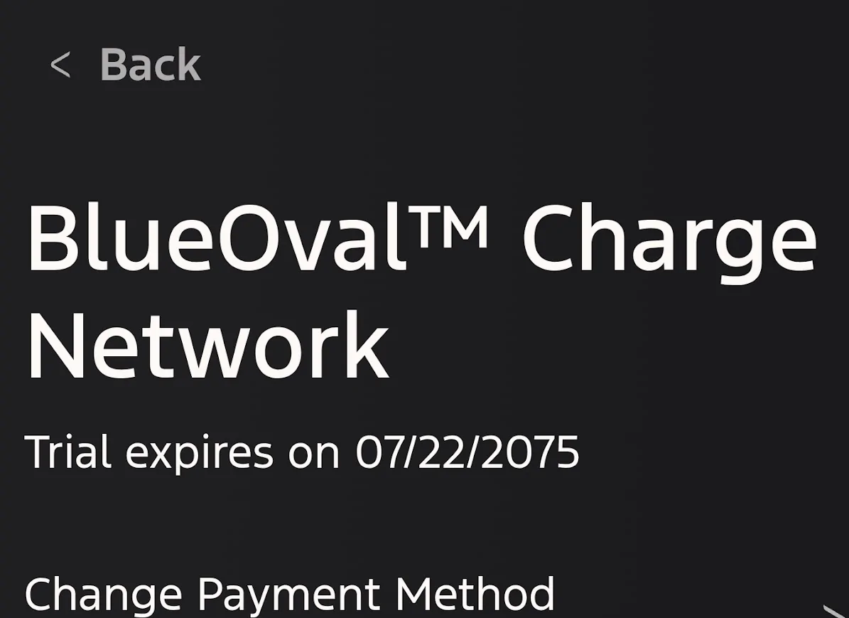 Ford F-150 Lightning Optimistic BlueOval Charge Network Date! 1767885464622-xs