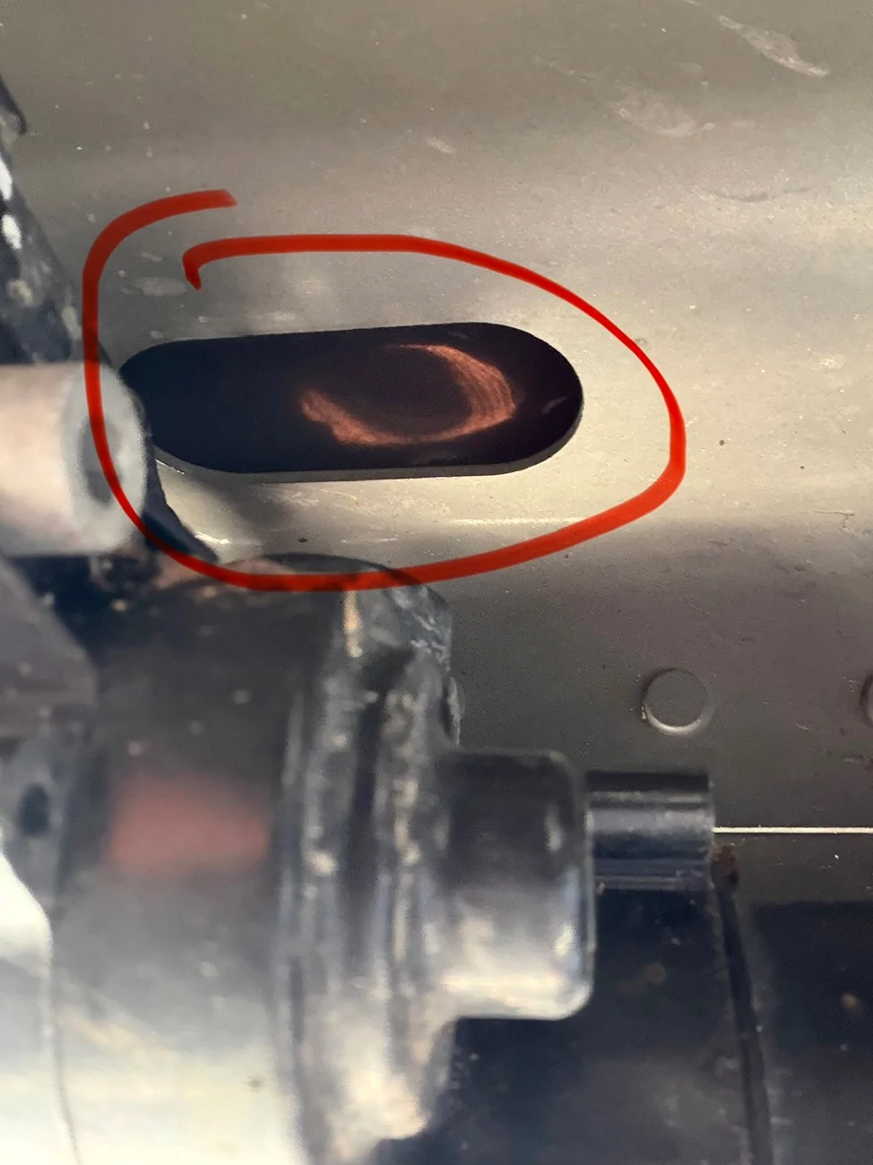 Ford F-150 Lightning Possible leak, wet driver floorboard IMG_1893