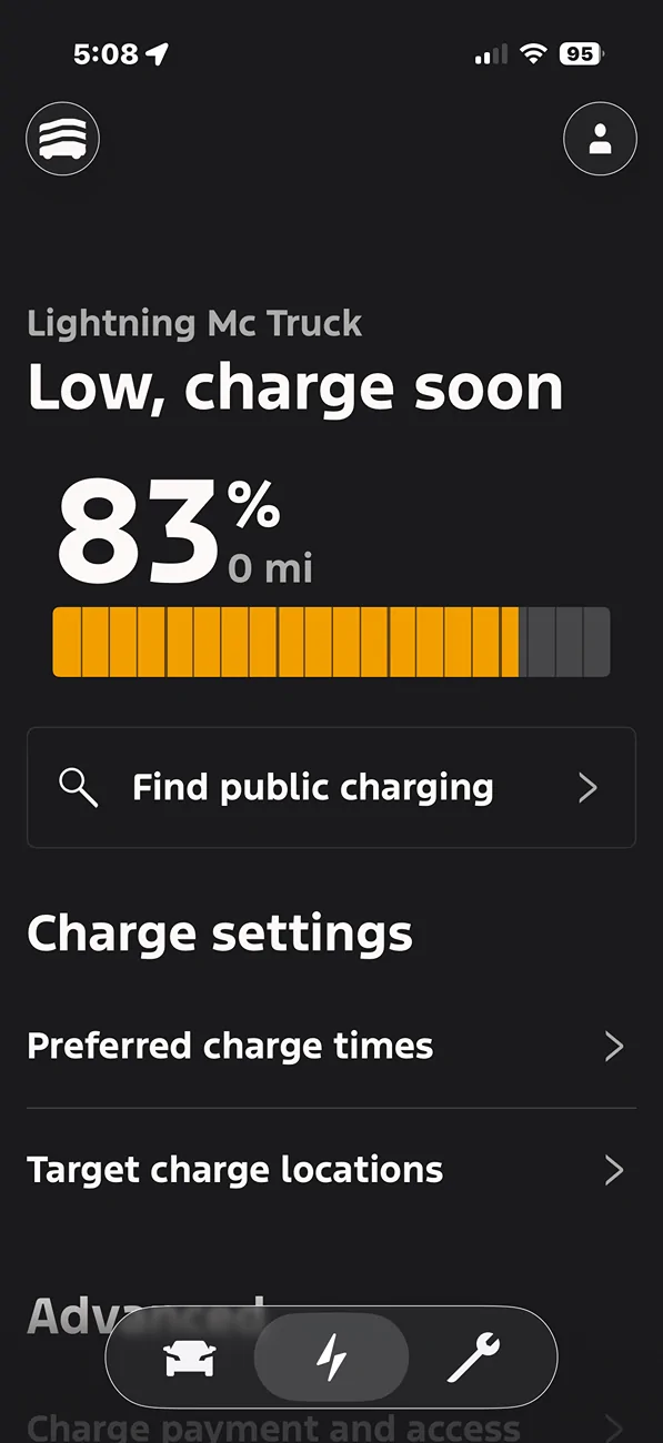 Ford F-150 Lightning Why isn't the 12v battery always charged? IMG_0198
