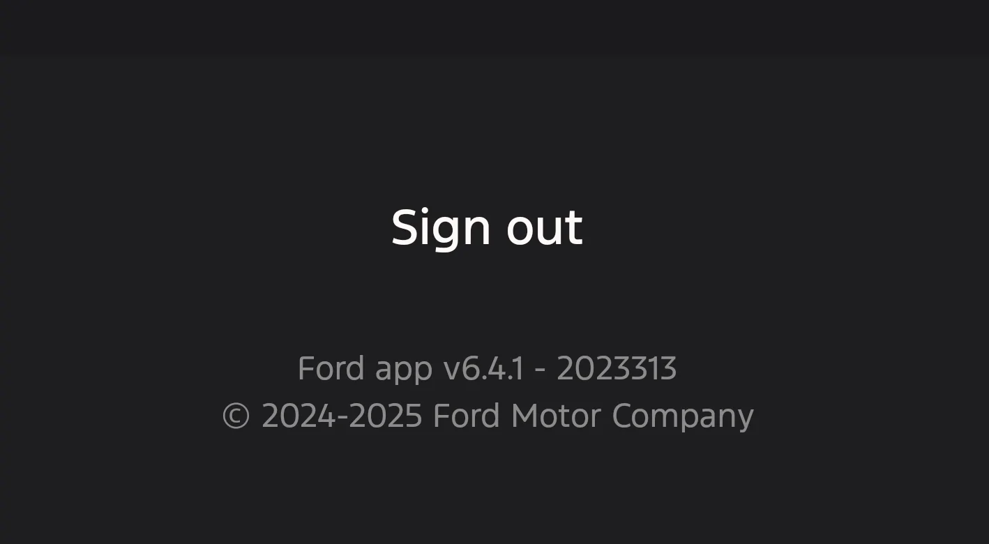 Ford F-150 Lightning Ford app 6.4.0 & 6.4.1 update iOS & Android 1768409507061-dk
