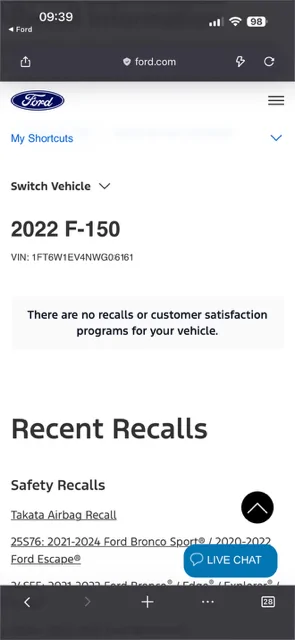 Ford F-150 Lightning Ford app service action fail (mixed messaging) But_then