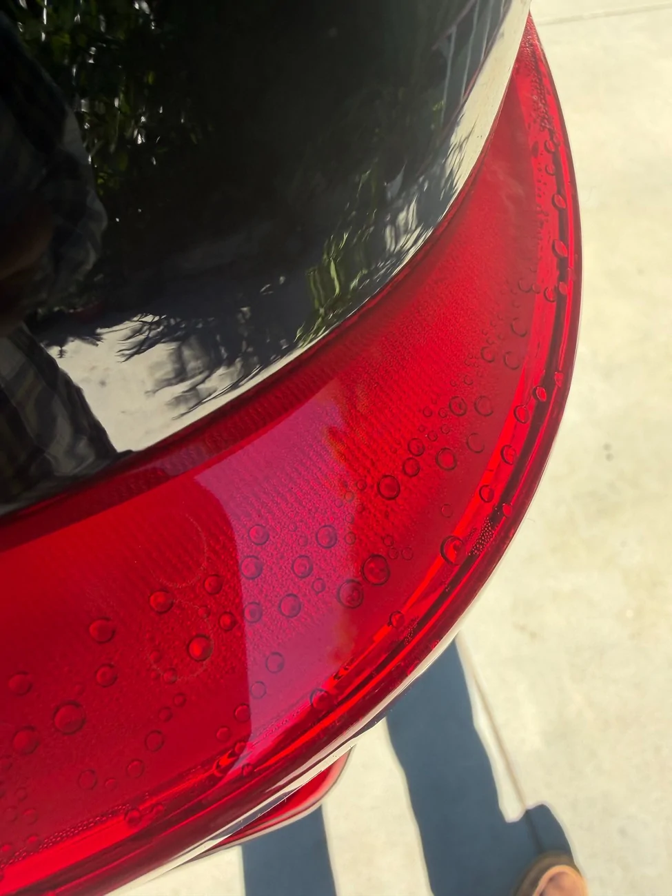 Ford F-150 Lightning Water in Driver Side Rear Tail Light - 2025 Lightning Flash IMG_0881