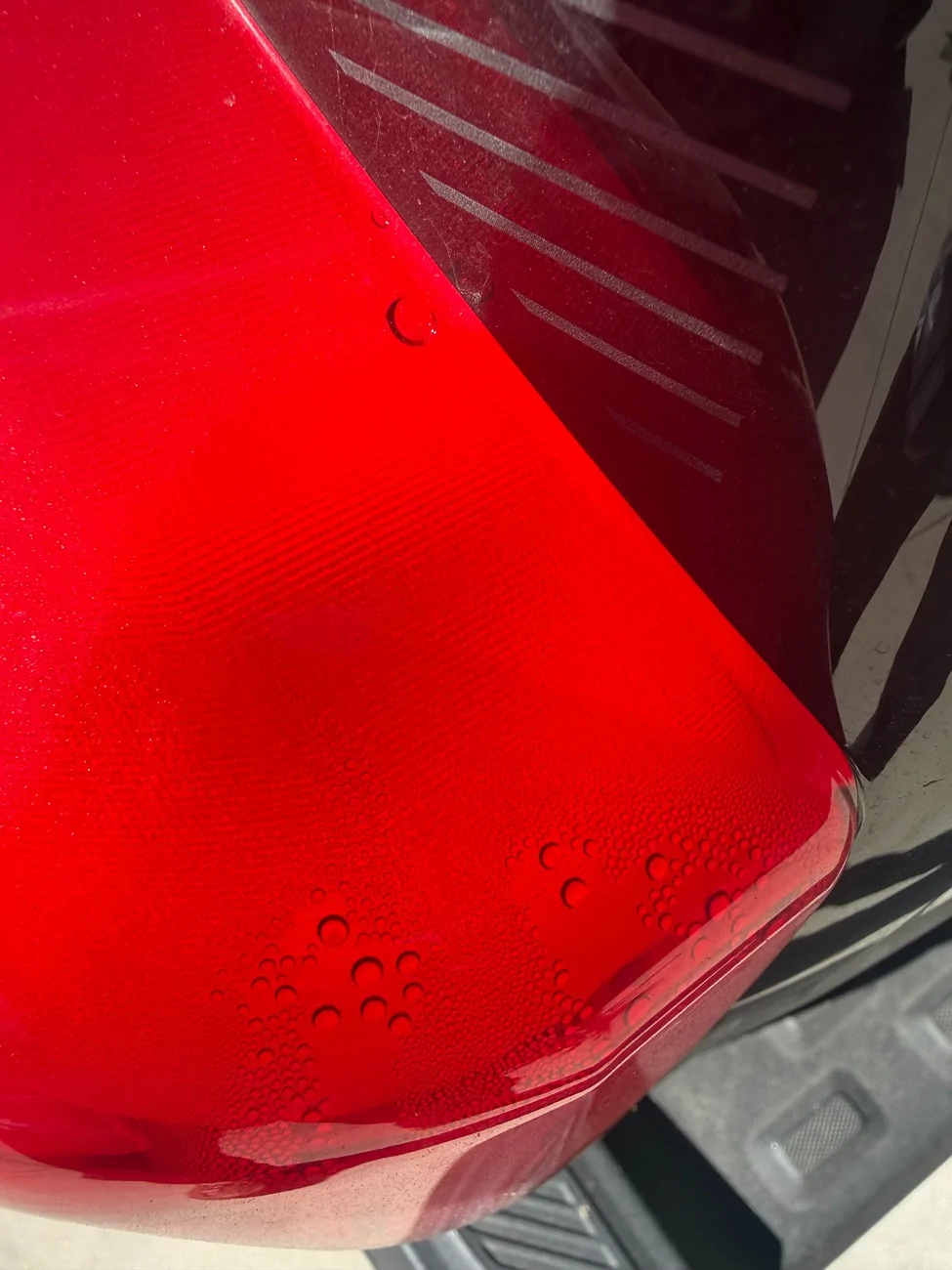 Ford F-150 Lightning Water in Driver Side Rear Tail Light - 2025 Lightning Flash IMG_0882