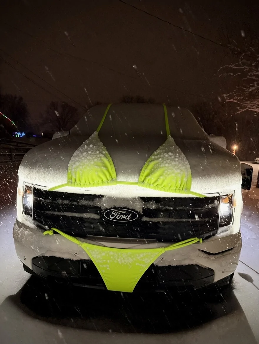 Ford F-150 Lightning ❄😎Front End Friday IMG_8725