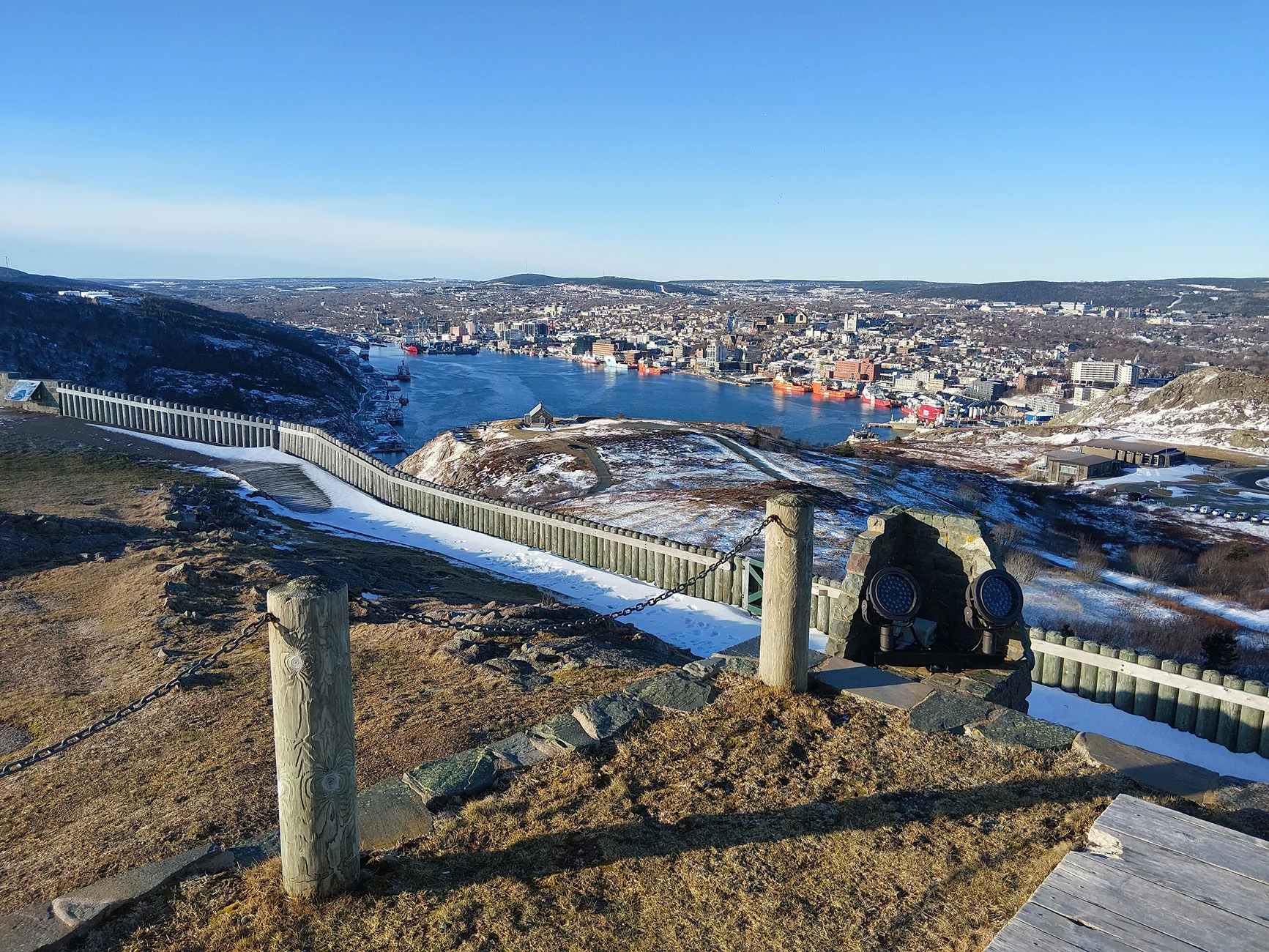 Ford F-150 Lightning Newfoundland, Canada in December = two blizzards, three moose and four herds of caribou. 20251226_094112