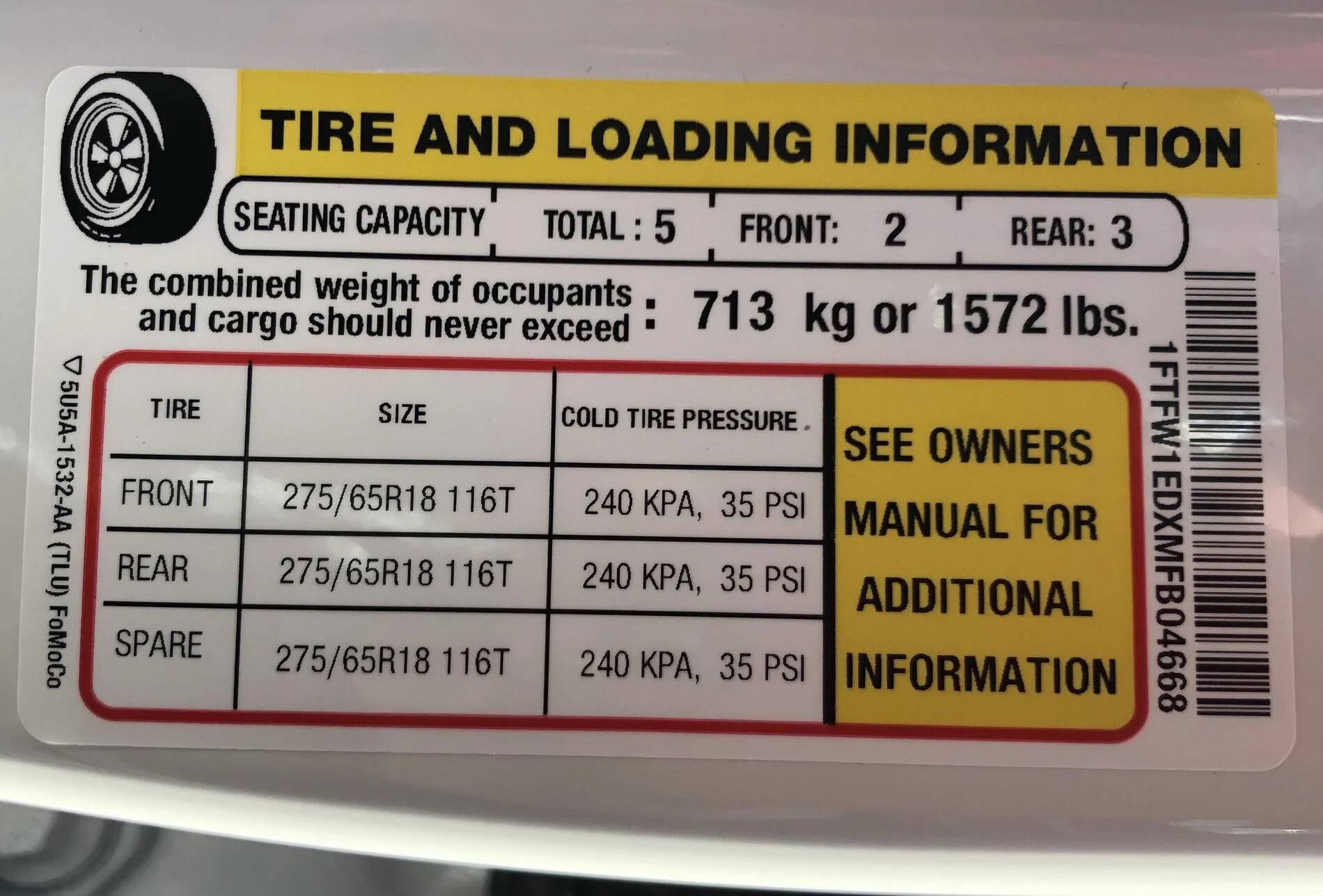 Ford F-150 Lightning King Ranch / Platinum / Limited Payload Sticker thread 93385468-0174-40C4-8915-F2E35A060EFB