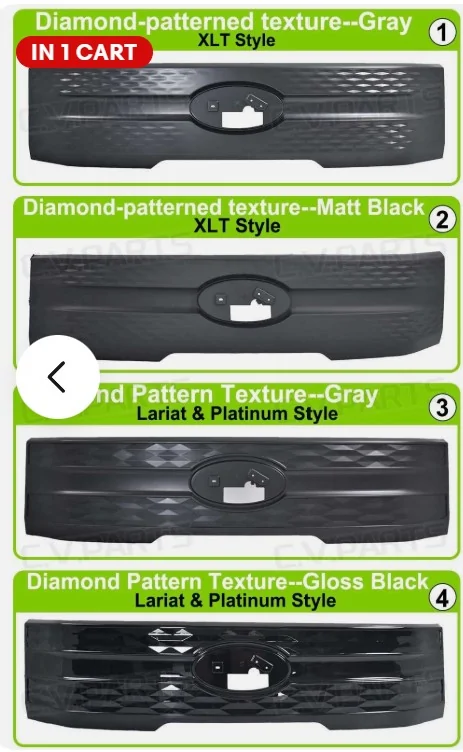 Ford F-150 Lightning “Vader Black” Lightning grille for 1/3 the price of OEM! grills