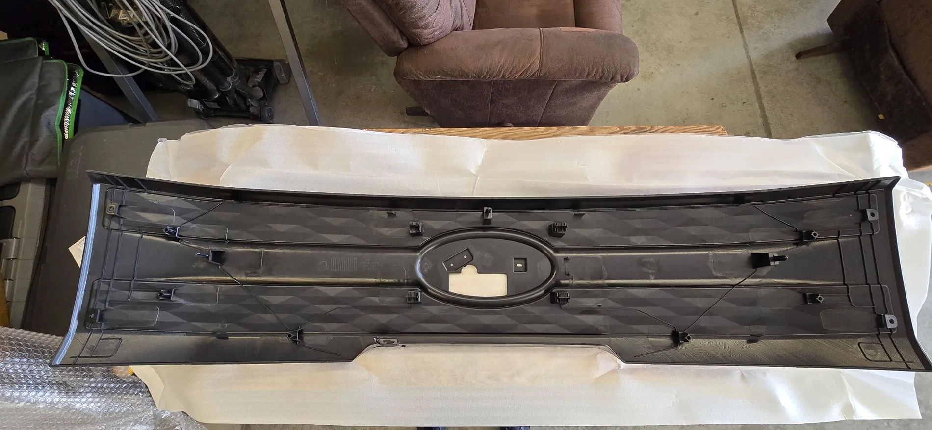 Ford F-150 Lightning “Vader Black” Lightning grille for 1/3 the price of OEM! 8036742806193031878