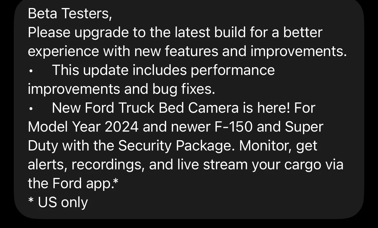 Ford F-150 Lightning Ford App 6.5.0 IMG_1080