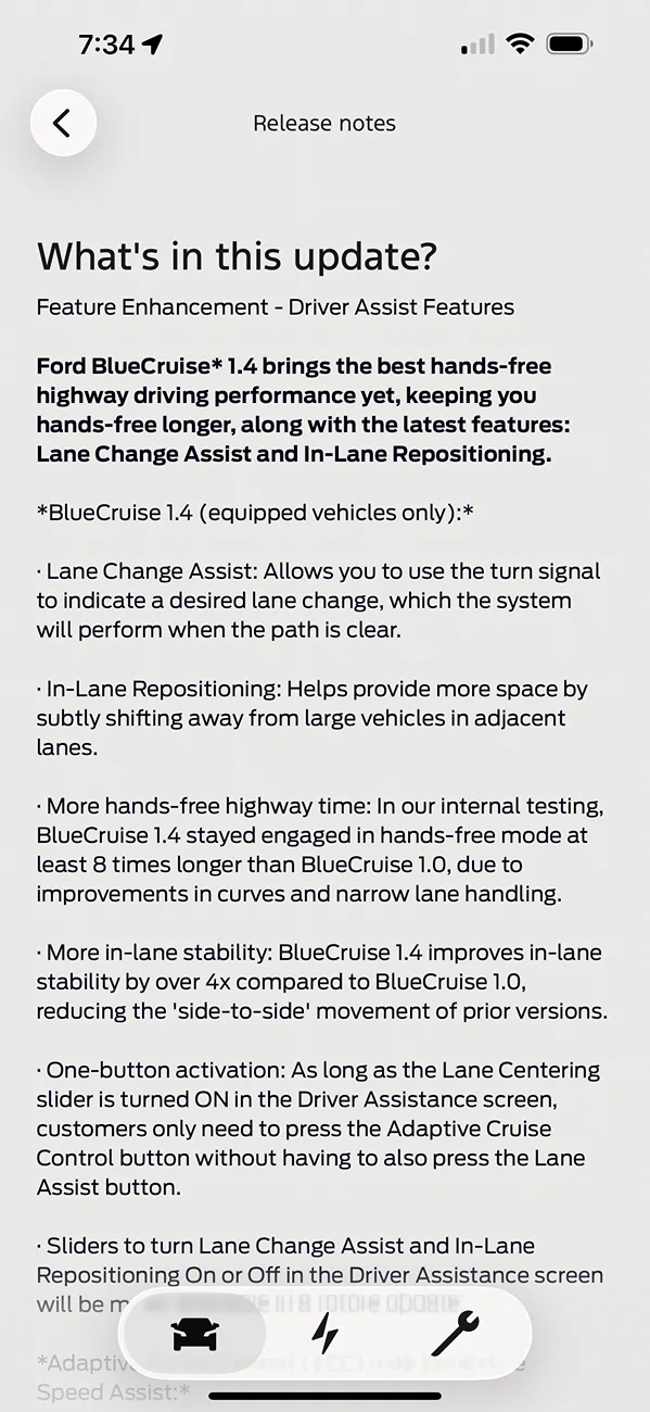 Ford F-150 Lightning Blue Cruise 1.4.x : IPMA 24.204.10.9 IMG_5593
