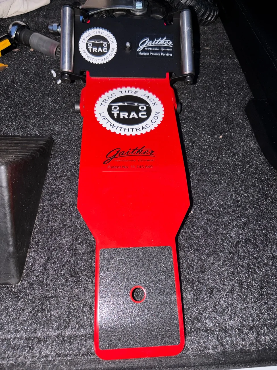 Ford F-150 Lightning Snow Tires Are On- Excessive Rust on Axle Nut IMG_3199