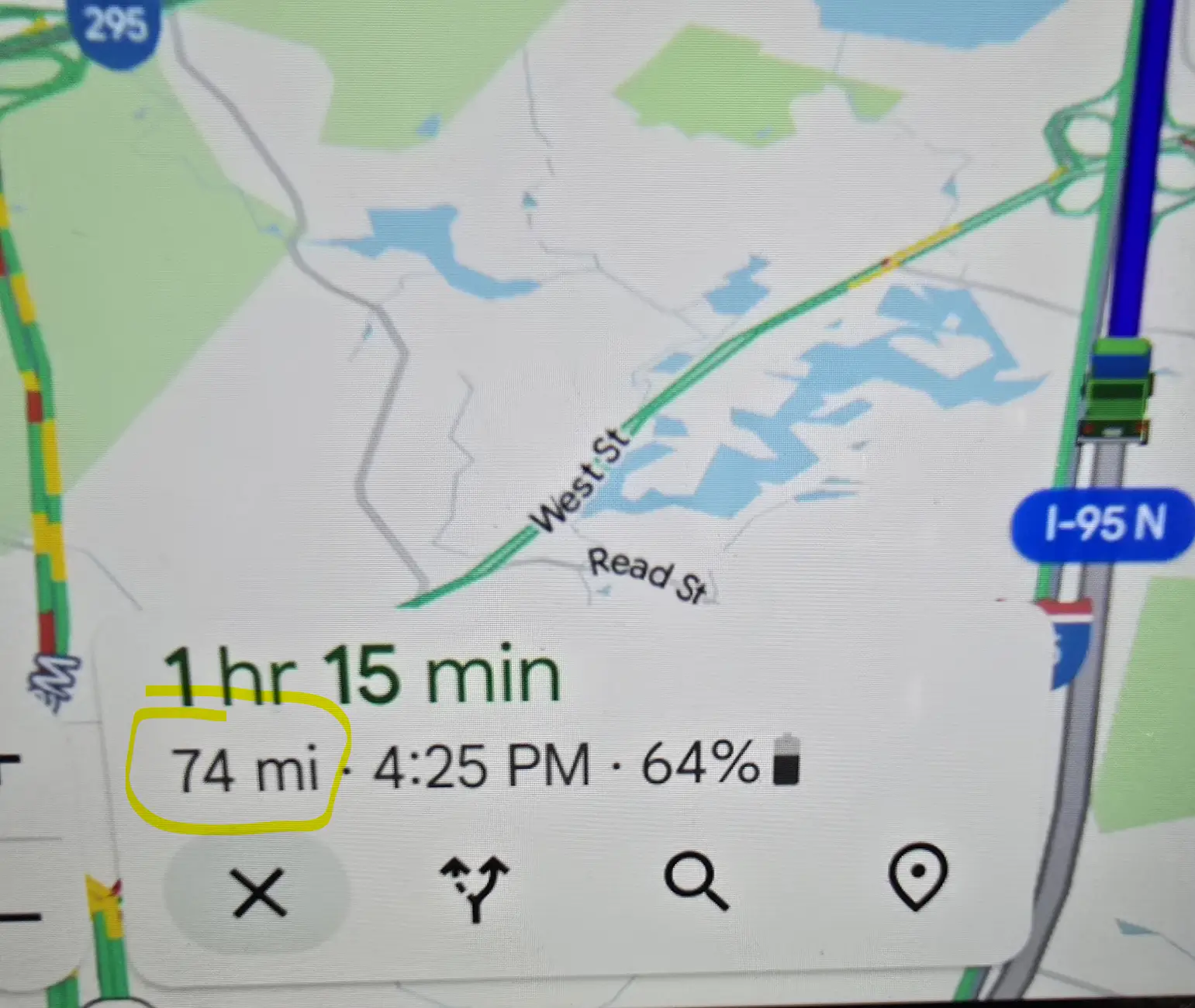 Ford F-150 Lightning Distance to destination on dash = 0kms 1769377546125-n