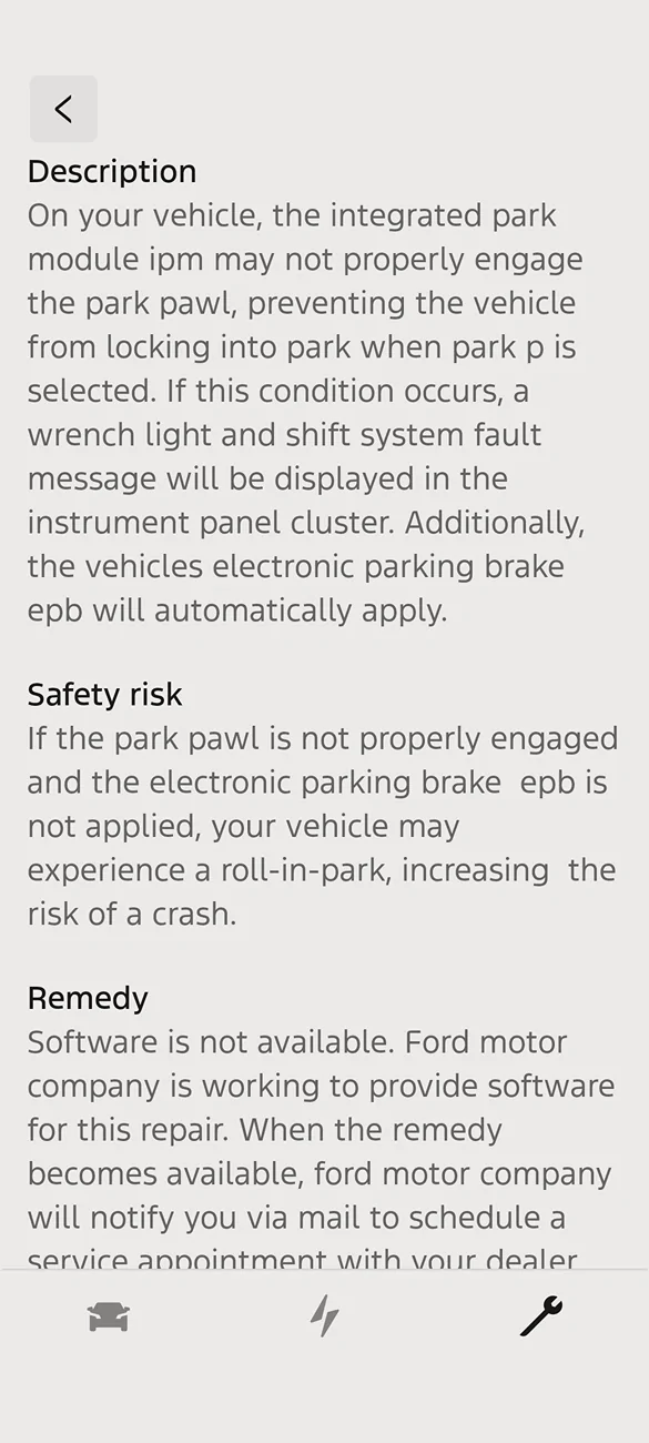 Ford F-150 Lightning 25C69 Recall - Ford Recalls 2022-2026 F-150 Lightning Over Rollaway Risk Screenshot_20260126-143344