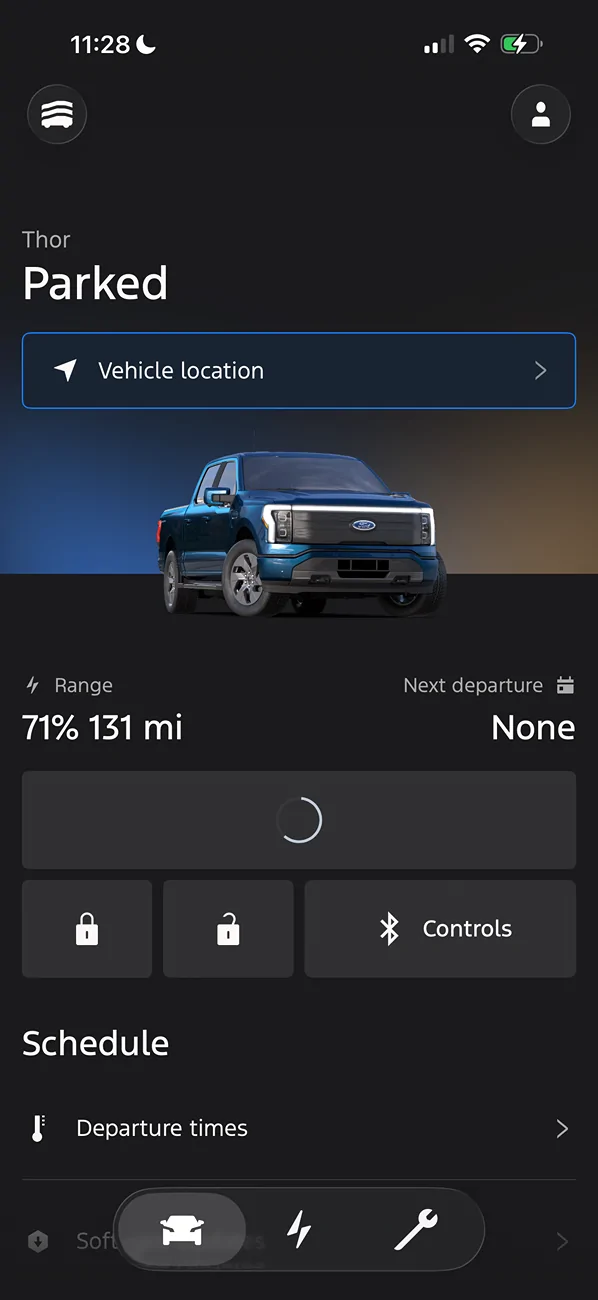 Ford F-150 Lightning Issues with climate control via the app IMG_0215