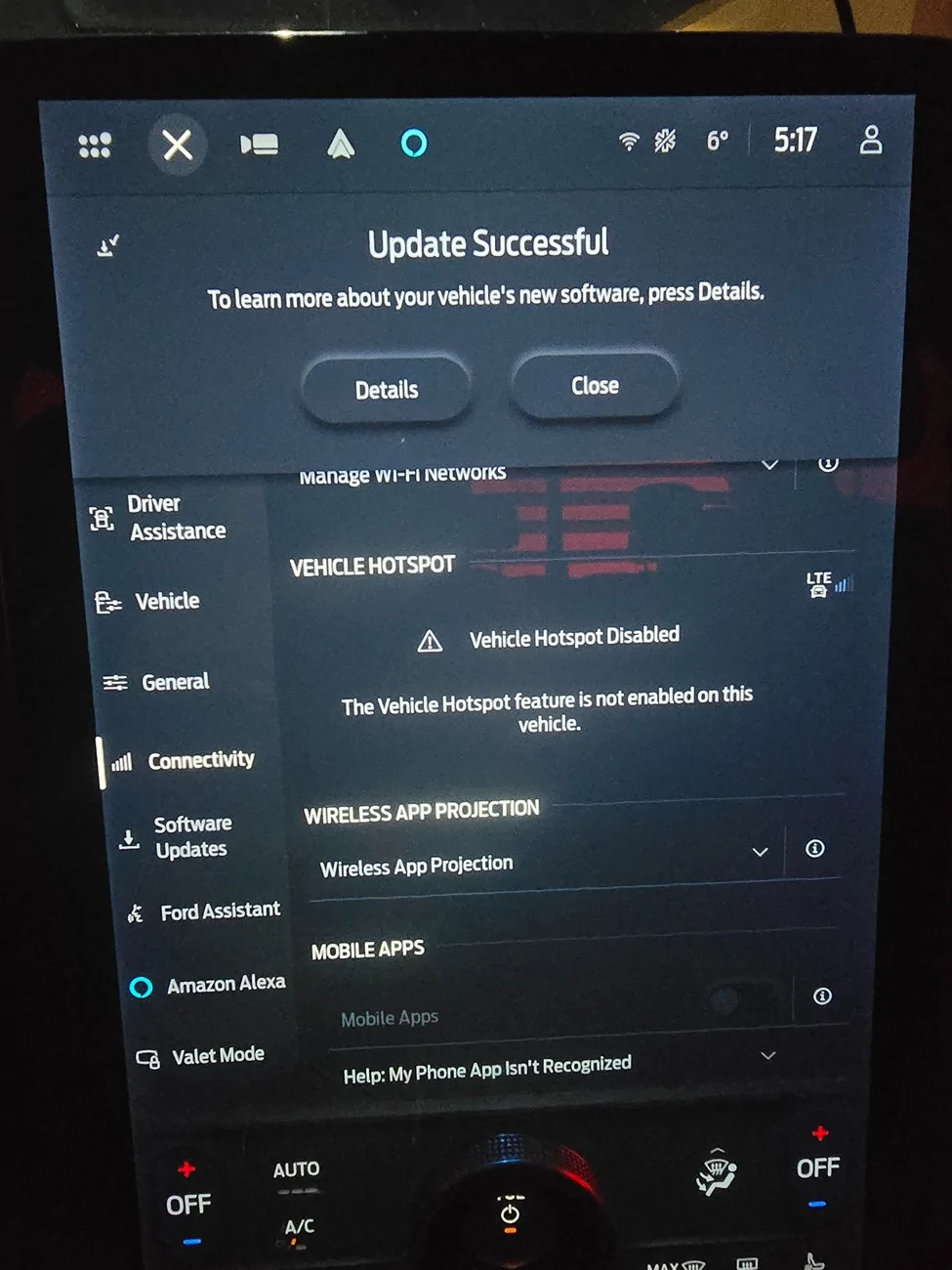 Ford F-150 Lightning TCU (Telematics Control Unit) is frozen or locked due to the continent/region change USA to EU 20260128_171751