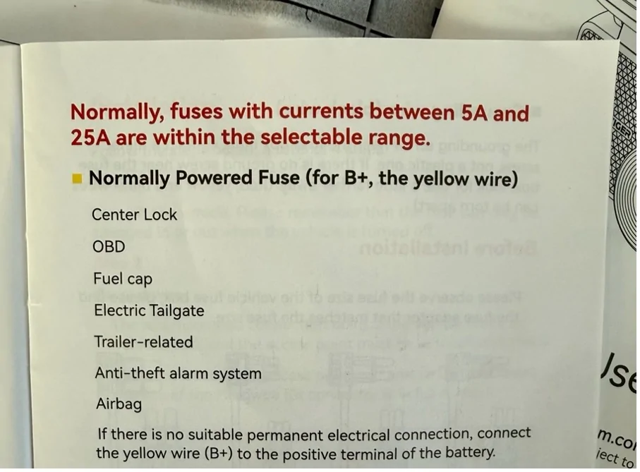 Ford F-150 Lightning Redtiger F17 Elite Dashcam Review fuse 5a manual