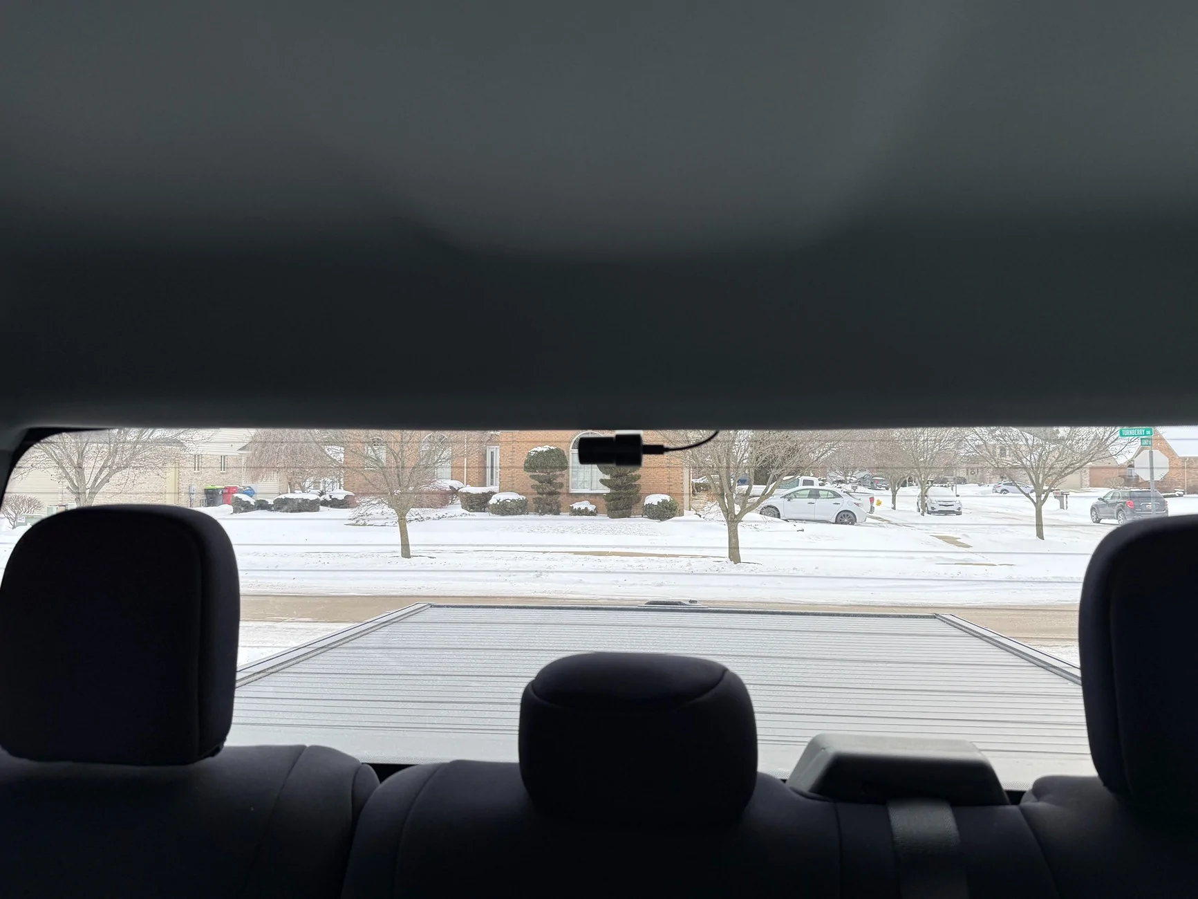 Ford F-150 Lightning Redtiger F17 Elite Dashcam Review rear dashcam