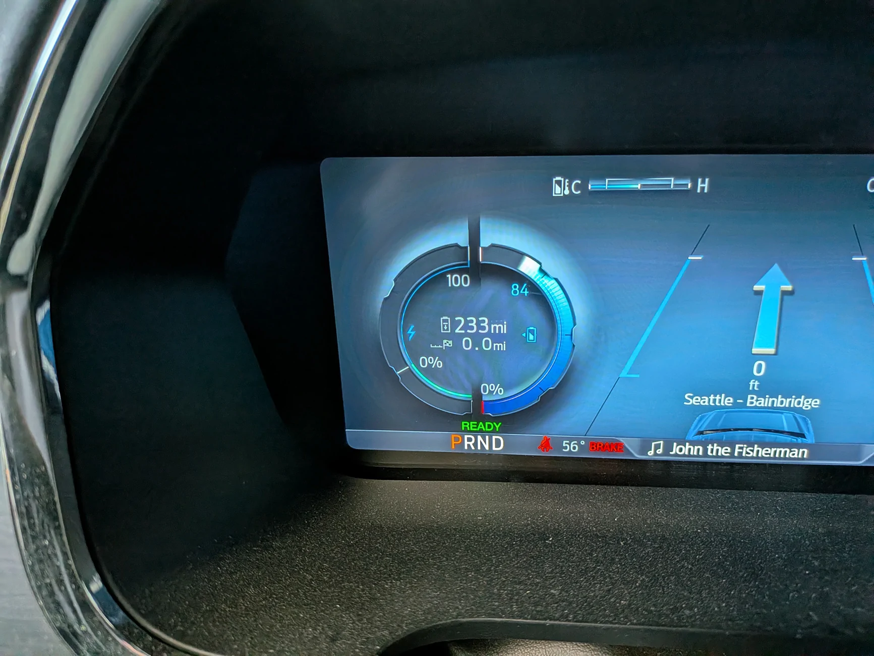 Ford F-150 Lightning Google maps in route preconditioning not working 1183