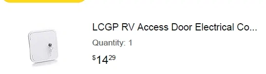Ford F-150 Lightning Ford Charging Station Woes and Whews! LCGP RV Access Door-14-29 Amazon
