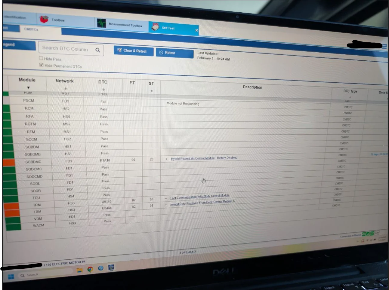 Ford F-150 Lightning Pull over safely + decreasing charge rate Screenshot 2026-02-04 121301