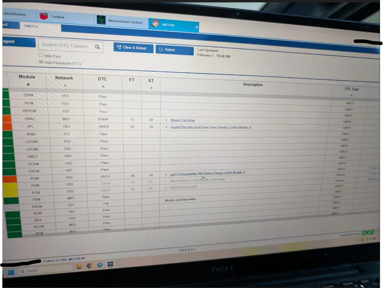 Ford F-150 Lightning Pull over safely + decreasing charge rate Screenshot 2026-02-04 121323