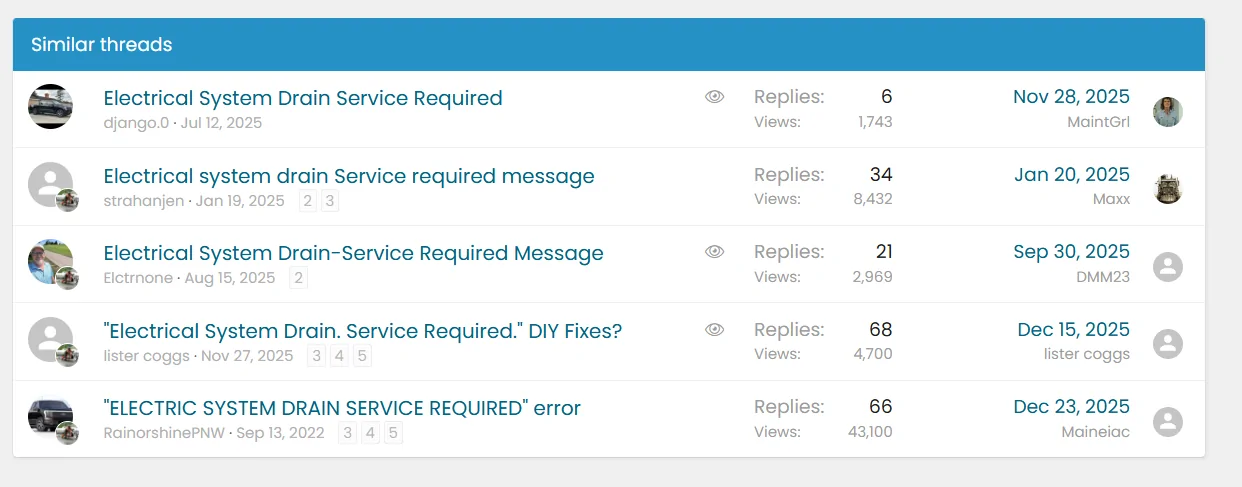 Ford F-150 Lightning Electrical system drain service required: Fix #4 1770490278279-a4