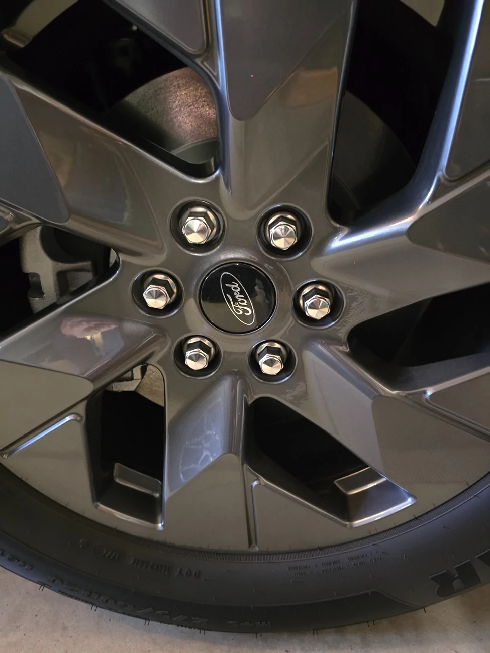 Ford F-150 Lightning Factory Wheel Black Replacement Lug Nuts From Driven Products 20260214_090030