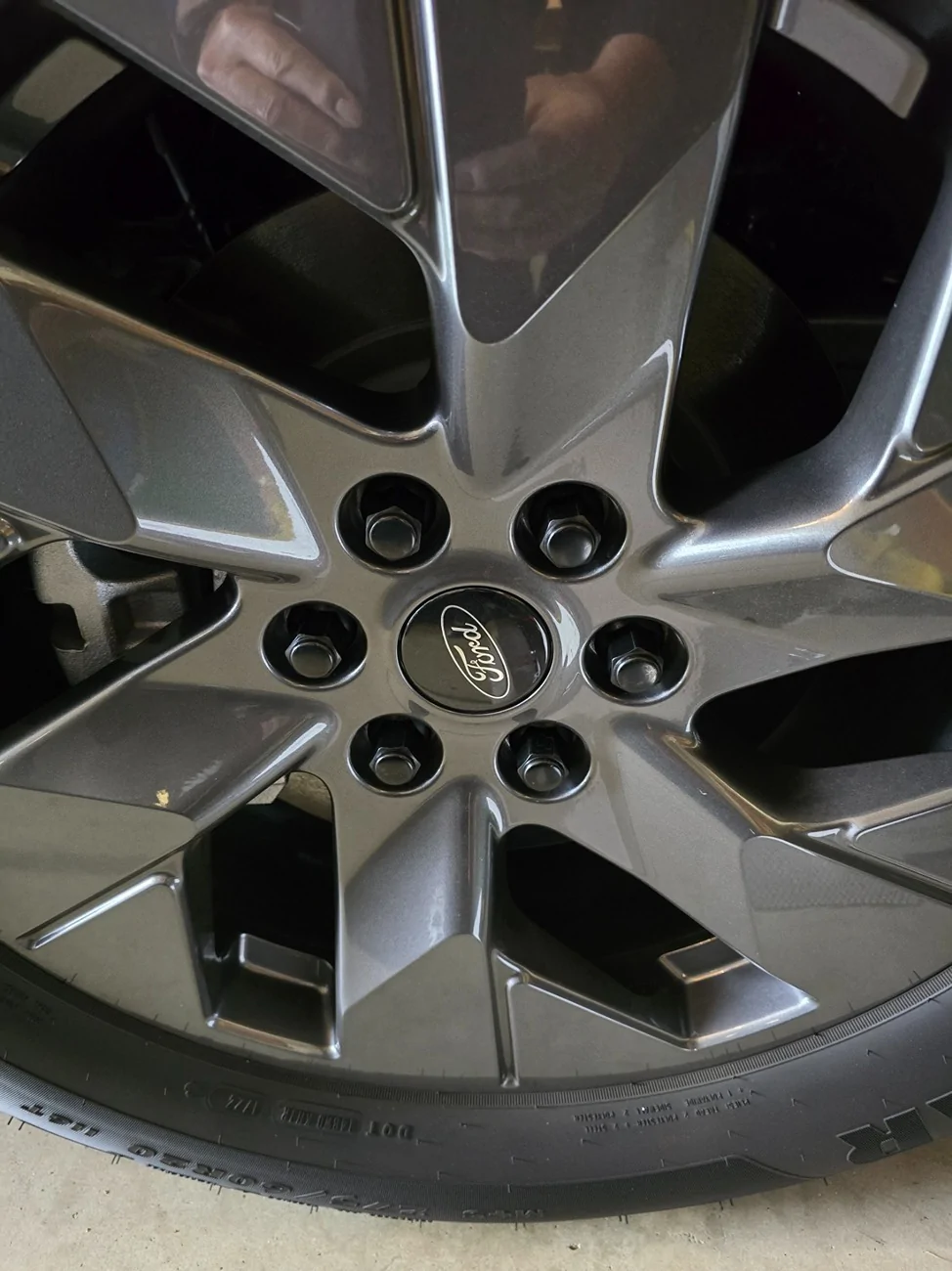 Ford F-150 Lightning Factory Wheel Black Replacement Lug Nuts From Driven Products 20260214_151351