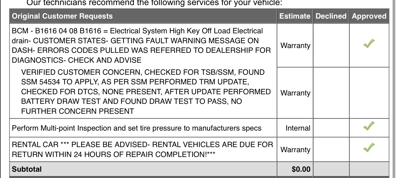 Ford F-150 Lightning "ELECTRIC SYSTEM DRAIN SERVICE REQUIRED" error IMG_6056
