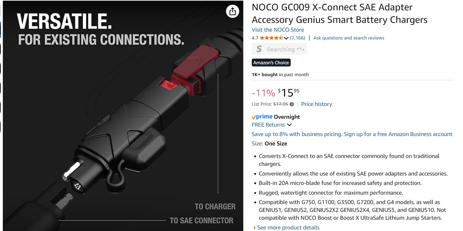 Ford F-150 Lightning Alarm randomly went off adapter for SAE