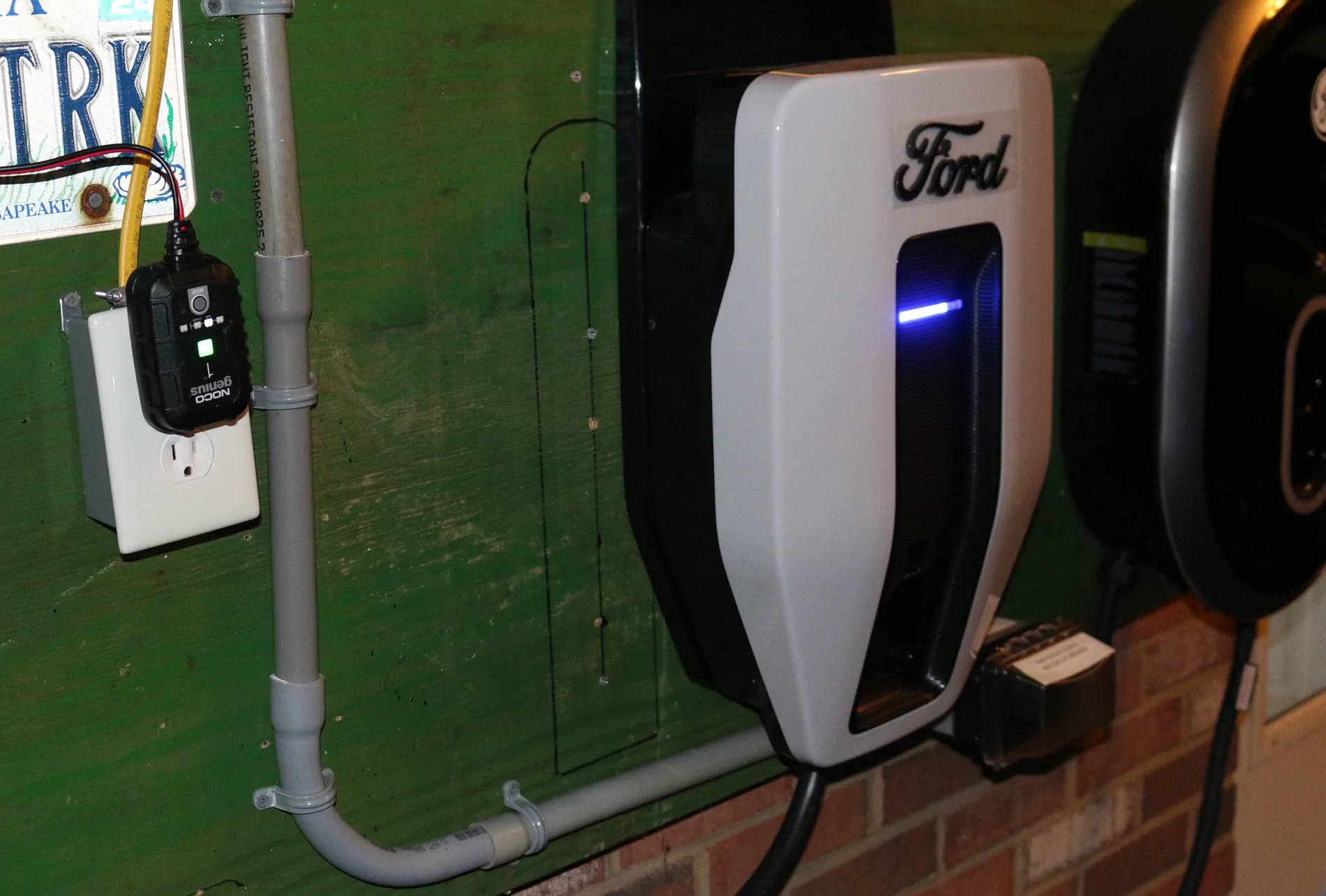 Ford F-150 Lightning Alarm randomly went off IMG_6053-Garage FCSP and Noco outlet