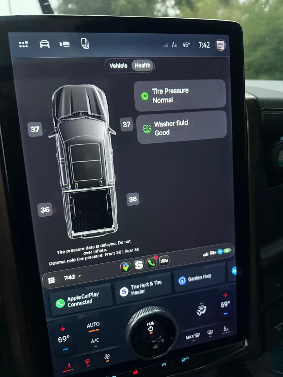 Ford F-150 Lightning New Ford App in Carplay IMG_1198