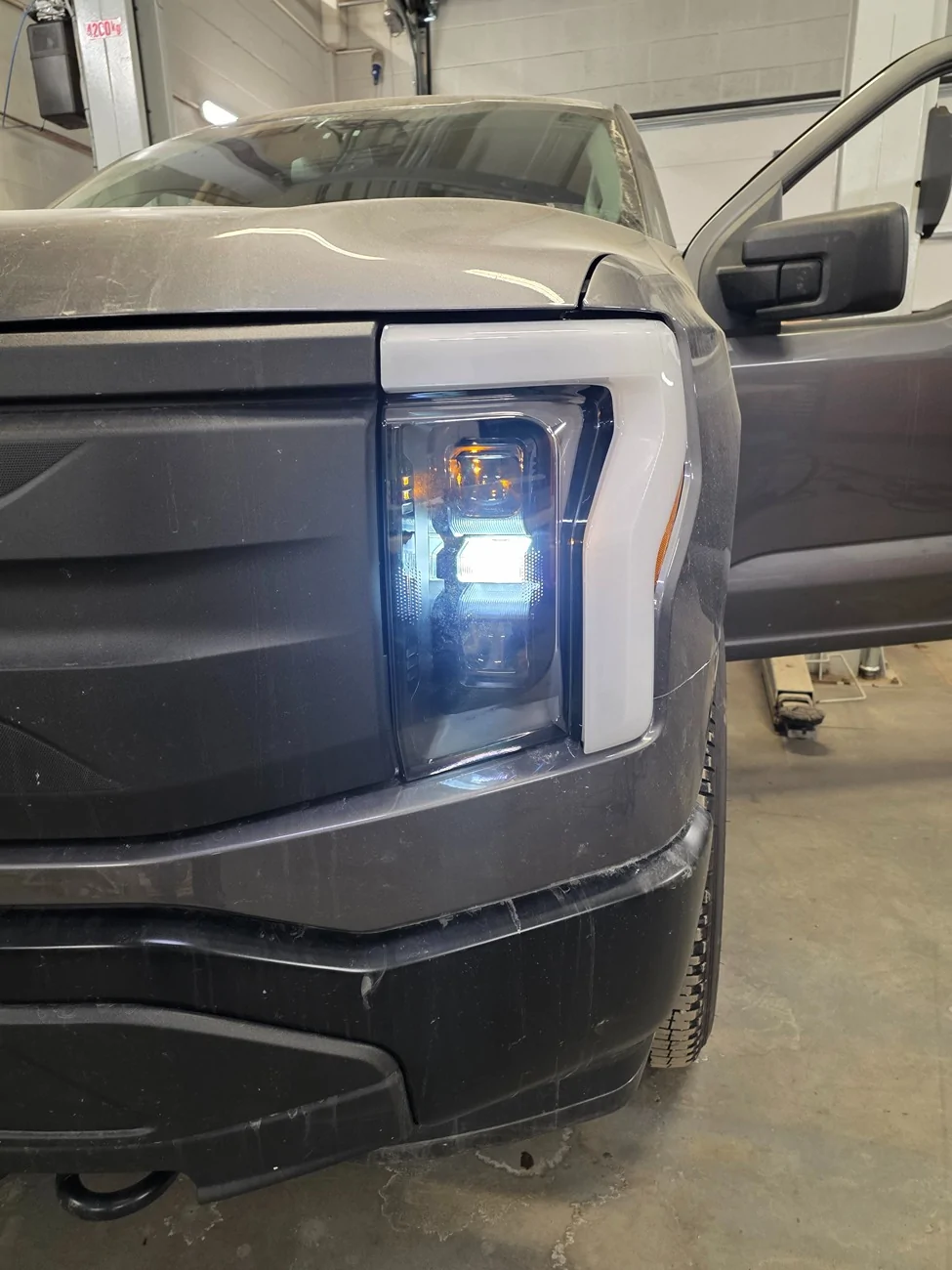 Ford F-150 Lightning How To: Front Light Bar on Lightning Pro 20260219_152311