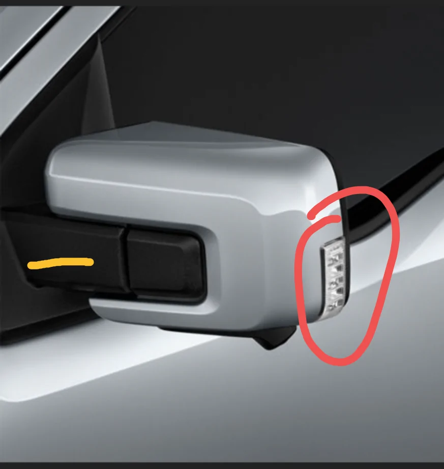 Ford F-150 Lightning Front turn signal overpowered by driving lights at night Screenshot_20260222-071000-751
